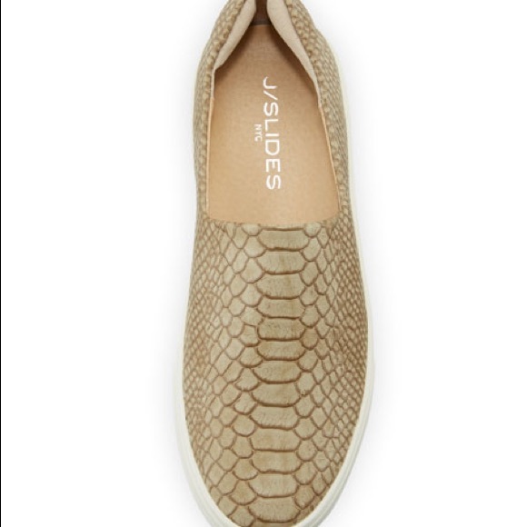 J/SLIDES Ariana Snakeskin slides - Picture 1 of 6